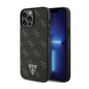 Guess 4G Triangle Metal Logo - Etui für iPhone 13 Pro Max (Schwarz)
