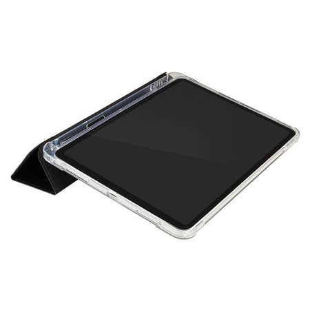 Tucano Satin Case - Etui pour iPad 11" (2025) / iPad 10.9" (2022) avec aimant et support pour Apple Pencil (noir)