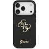 ETUI DO IPHONE 17 PRO CZARNE GUESS ORYGINALNE BROKATOWE ELEGANCKIE CASE
