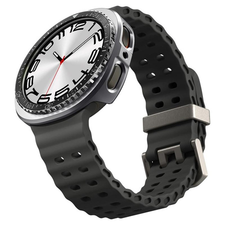 Spigen Bezel Tune Pro Diver – Hülle / Schutzring für Samsung Galaxy Watch 8 44 mm (Schwarz)