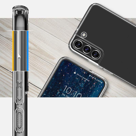 Spigen Liquid Crystal - tok Samsung Galaxy S22 készülékhez (átlátszó)