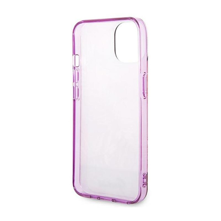 Guess Jungle Case - Coque pour iPhone 14 Plus (Rose)