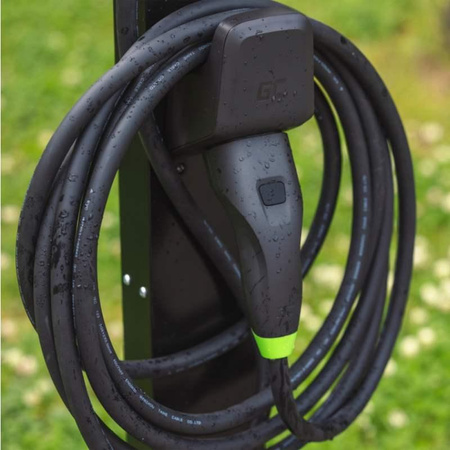 Green Cell - Habu Support pour câble de recharge de voiture électrique pour prise de type 2