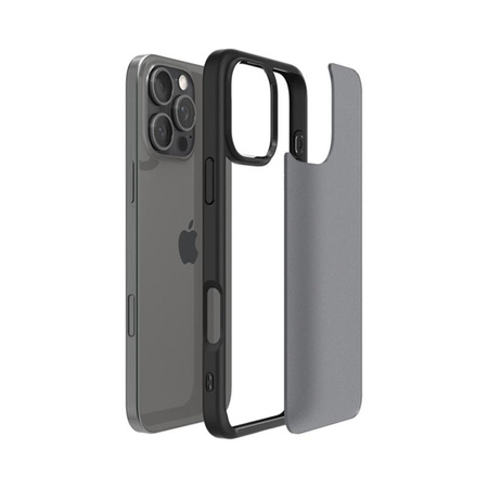 Spigen Ultra Hybrid - tok iPhone 16 Pro Max készülékhez (Frost Black)