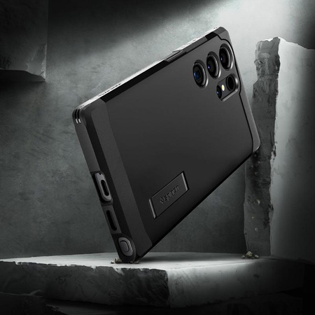 Spigen Tough Armor - Etui pour Samsung Galaxy S24 Ultra (Noir)