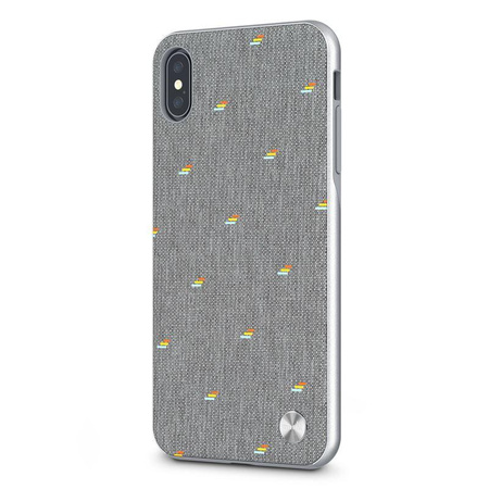 Moshi Vesta - iPhone Xs Max Tasche (Kieselgrau)