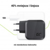 Green Cell - Chargeur secteur Green Cell GC PowerGaN 65W (2x USB-C Power Delivery, 1x USB-A Quick Charge compatible) 3.0)