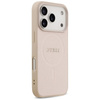 ETUI DO IPHONE 17 PRO do MAGSAFE GUESS SAFFIANO ORYGINALNE RÓŻOWE CASE