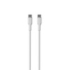 PURO ICON Soft Cable - Kabel USB-C do USB-C 1,5 m (White)