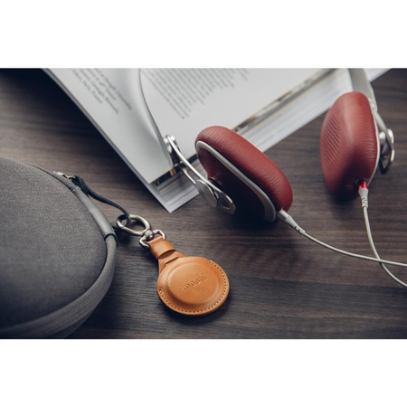 Moshi AirTag Key Ring - Brelok premium do Apple AirTag (Caramel Brown)