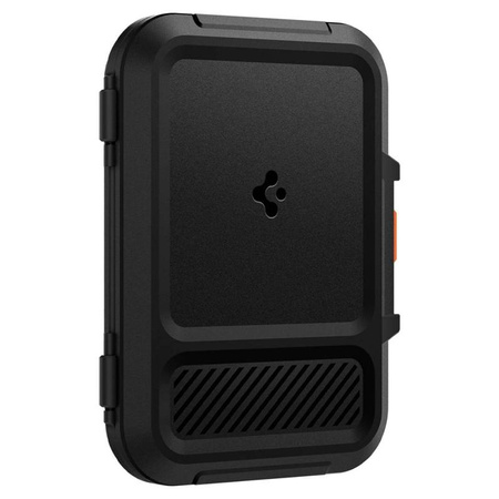 Spigen Lock Fit MagSafe - magnetická peněženka (černá)