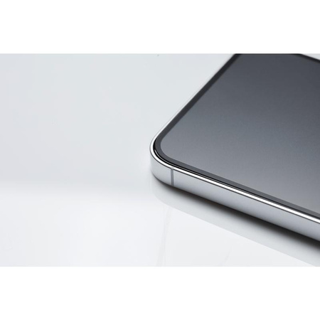 Moshi iVisor AG - Matowa folia ochronna na ekran iPhone 13 / iPhone 13 Pro (czarna ramka)