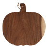 Alpina - Pumpkin-shaped wooden serving board 30x29 cm