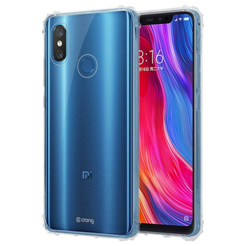Crong Crystal Shield Cover - Xiaomi Mi 8 tok (átlátszó)