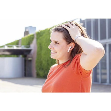 Trust Primo Touch - Słuchawki bezprzewodowe Bluetooth (biały)