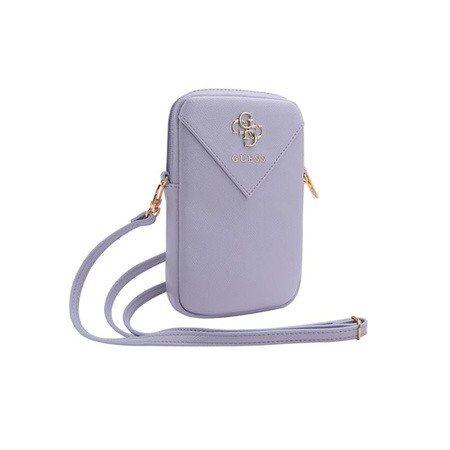 Guess Zip Triangle 4G - Phone Bag (purple)