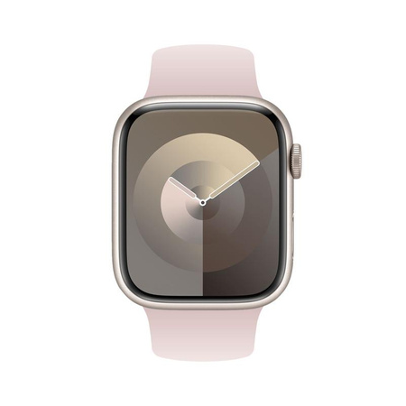 Crong Liquid - Pánt Apple Watch-hoz 38/40/41 mm (homokrózsaszín)