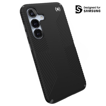 Speck Presidio2 Grip Magnet - Samsung Galaxy S25 / 24 MagSafe Case (Black/Slate Grey/White)