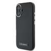 Karl Lagerfeld FW Metallplatte MagSafe - iPhone 16 Tasche (schwarz)