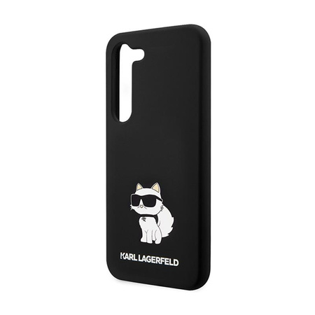 Karl Lagerfeld Silicone Choupette - Samsung Galaxy S24+ Case (black)