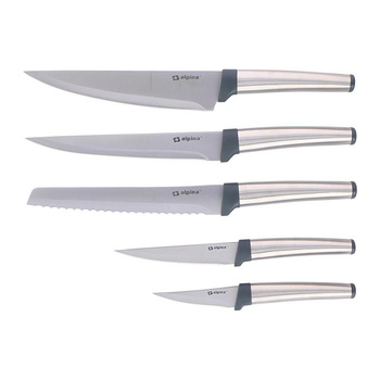 Alpina - Set of stainless steel knives 5 pcs.