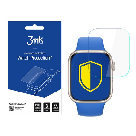 3mk Watch Protection ARC+ - Schutzfolie für Apple Watch 7 45mm (3 Stück)