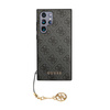 Kolekce Guess 4G Charms - pouzdro pro Samsung Galaxy S24 Ultra (černé)