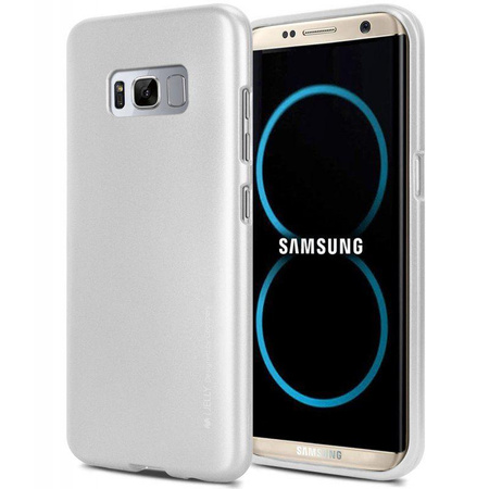 Mercury I-Jelly - Case for Samsung Galaxy S8+ (Silver)