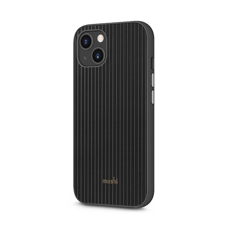 Moshi Arx Slim Hardshell Case - Étui MagSafe pour iPhone 13 (Noir Mirage)