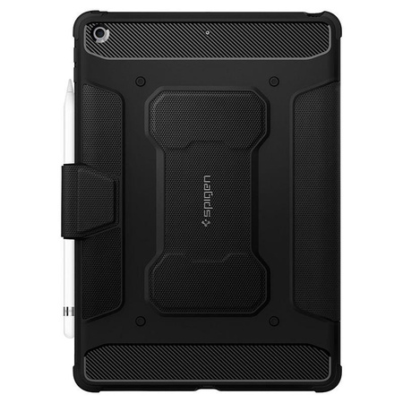 Spigen Rugged Armor Pro - Gehäuse für iPad 10.2" (2021-2019) (Schwarz)