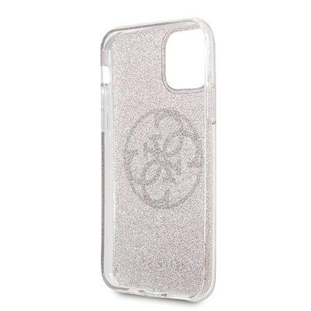 Guess Circle Glitter 4G - iPhone 11 Pro Max Case (pink)