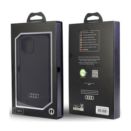 Audi Silicone Case - Coque pour iPhone 11 (Noir)