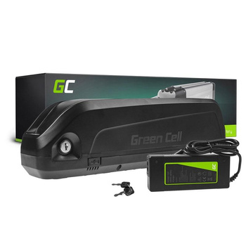 Green Cell - 48V 15Ah Battery for E-Bike Li-Ion Down Tube with Charger