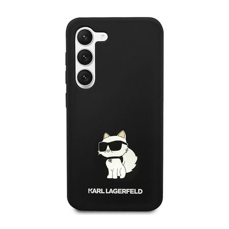 Karl Lagerfeld Silicone NFT Choupette - Samsung Galaxy S23 Case (black)