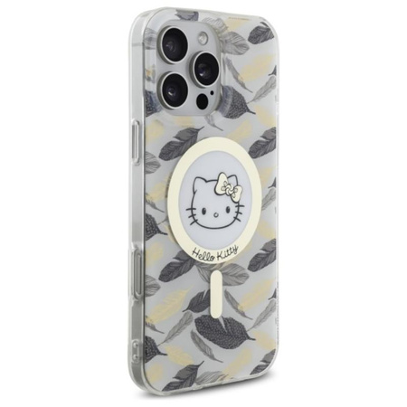 Hello Kitty IML Golden Leaves MagSafe - iPhone 16 Pro Max Case (white)