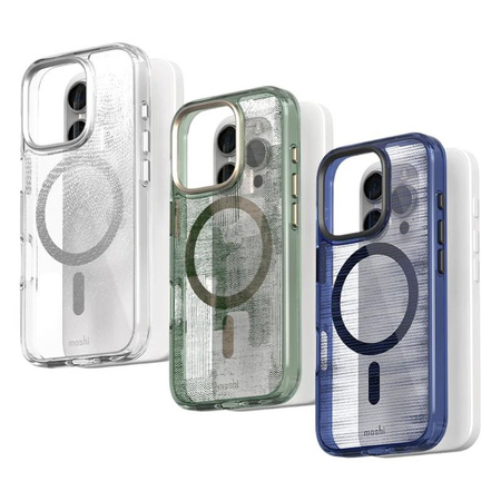 Moshi iGlaze MagSafe - Case for iPhone 16 Pro Max (Mist White)