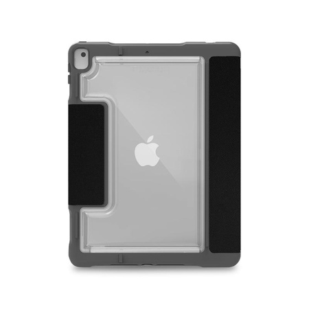 STM Dux Plus Duo - Gepanzerte Tasche für iPad 10.2" (2021-2019) MIL-STD-810G mit Apple Pencil Halterung (Schwarz), EDU/COM Version