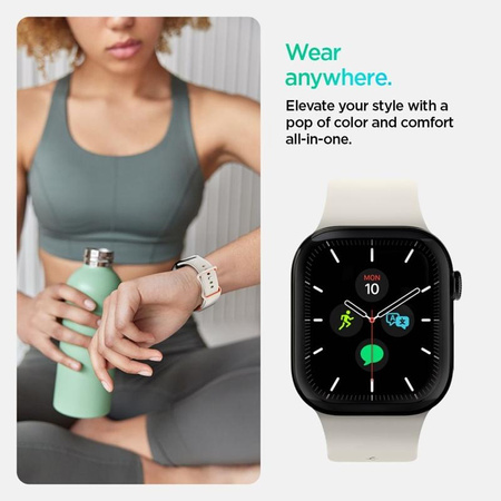 Spigen Nano Pop – Řemínek pro Apple Watch 44/45/46/49 mm (Oranžová Béžová)