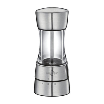Küchenprofi Monaco - Mlýnek na pepř nebo sůl s keramickým mlecím mechanismem 14 × 6 cm