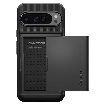 Spigen Slim Armor CS - Étui pour Google Pixel 9 Pro XL (Noir)