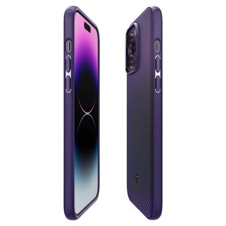 Spigen Mag Armor – Etui do iPhone 14 Pro (fioletowy)