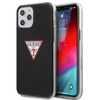 Guess Logo Triangle - Coque iPhone 12 Pro Max (noir)