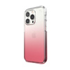 Speck Presidio Perfect-Clear + Ombre - iPhone 14 Pro Tasche mit MICROBAN-Beschichtung (Klar / Vintage Rose Fade)