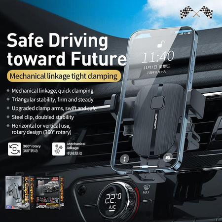 Uchwyt na Telefon do Kratki Nawiewu Samochodowy WEKOME K Captain Series