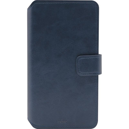 PURO Universal Wallet 360° - Universal-Drehetui mit Kartenfächern, Größe XL (navy blue)