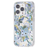 Rifle Paper Clear MagSafe - iPhone 14 Pro Case (Garden Party Blue)