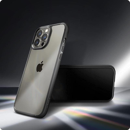 Spigen Ultra Hybrid - Coque pour iPhone 13 Pro (Noir)