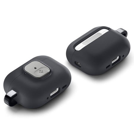 Spigen Nano Pop - Hülle für Apple AirPods Pro 3 (Schwarz Sesam)