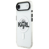 Karl Lagerfeld IML Karl Sketch Logo MagSafe - Pouzdro iPhone Air (průhledná)
