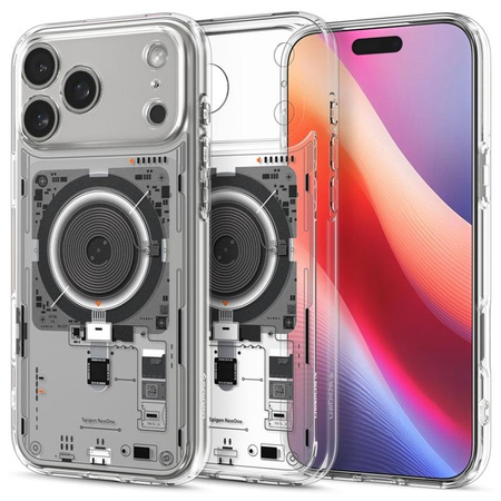 ETUI DO IPHONE 17 PRO MAX do MAGSAFE SPIGEN ULTRA HYBRID ORYGINALNE CASE